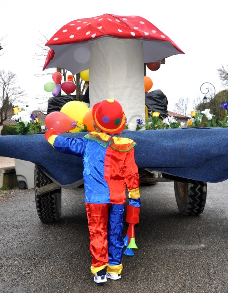 Petit clown au carnaval - Montgaillard-Lauragais