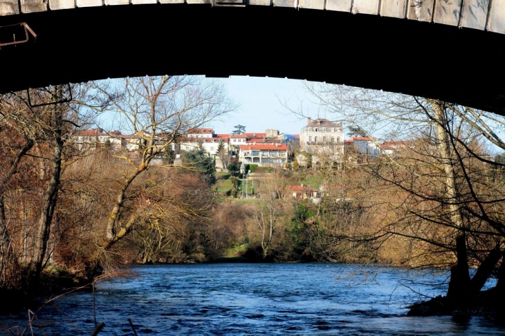 La garonne du pont de chemin de fer - Montréjeau