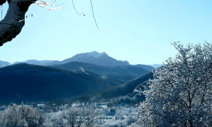 De Montréjeau, le pic du Gar, santinelle du Val d'Aran.