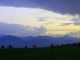 soleil couchant sur les pyrénées  crédit fred