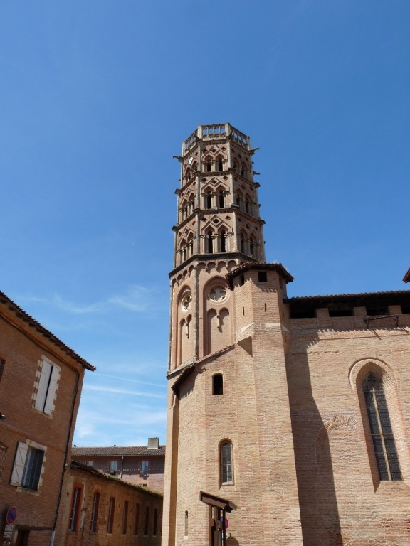 La cathédrale et son clocher - Rieux