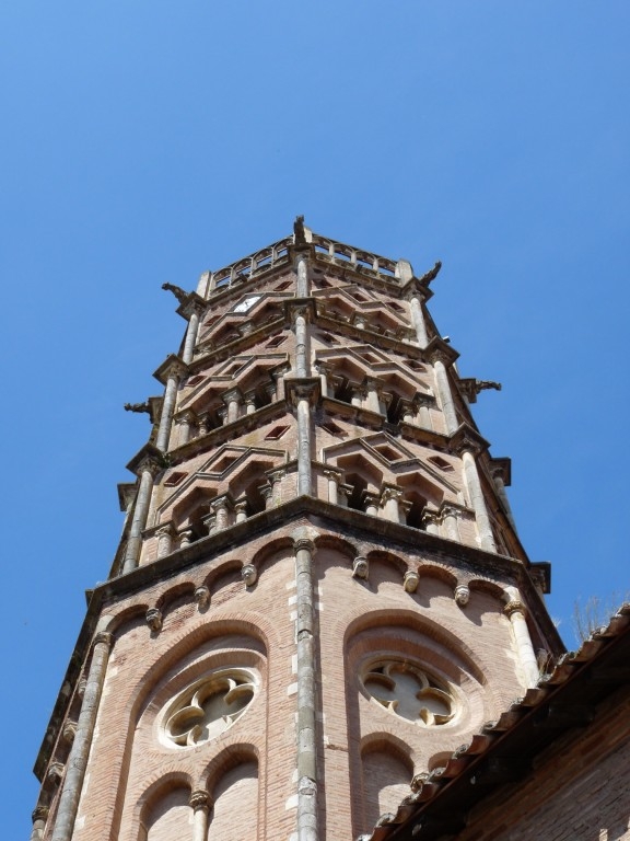 Le clocher de la cathédrale - Rieux