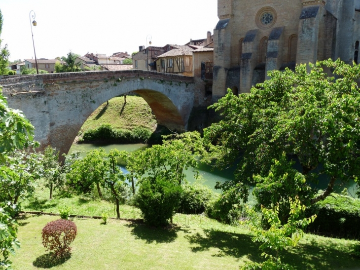 L'arize et son pont - Rieux