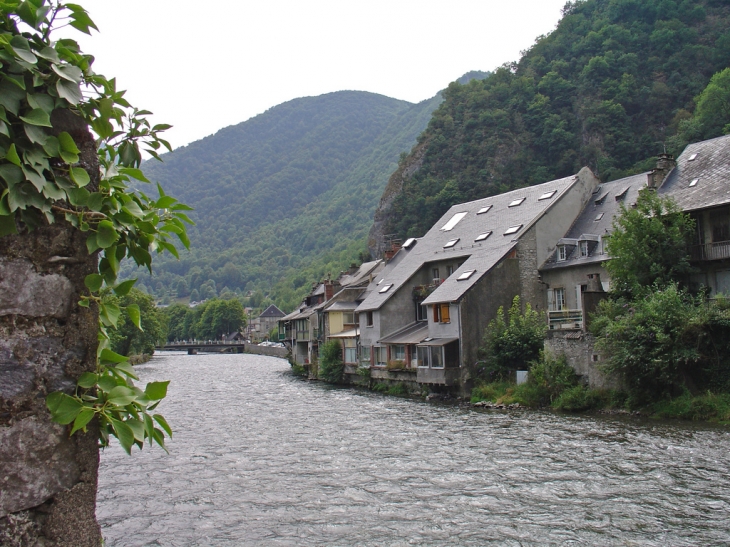 La Garonne à Saint-Béat