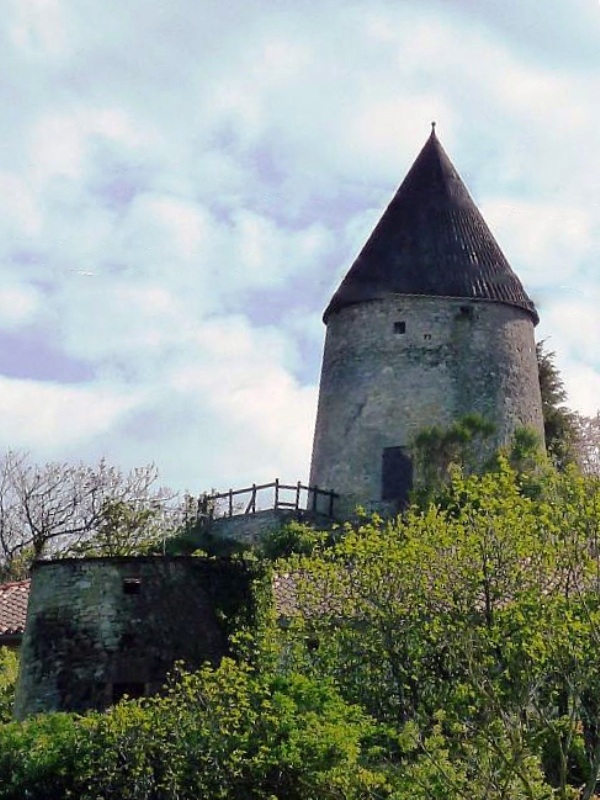 Photo Saint-F  lix-Lauragais  31540  Moulin pastel Saint-F  lix