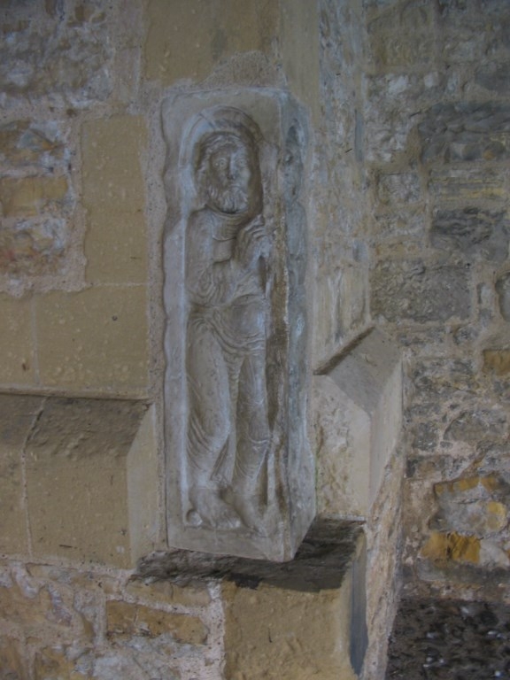 Sculpture de la collégiale - Saint-Gaudens