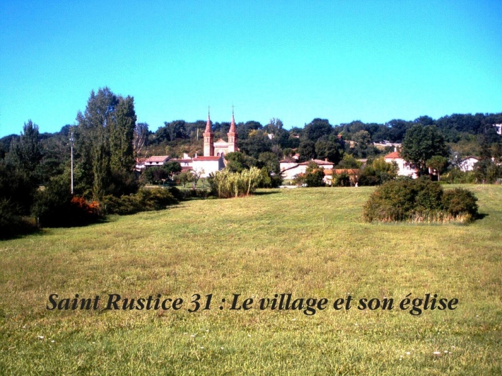 Vue du Village - Saint-Rustice