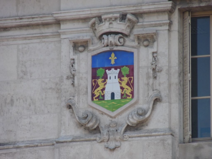 Sur le fronton de la gare  - Toulouse