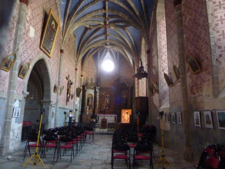 Arreau - Nef de l'église St Exupère