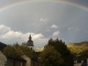 Couleurs d'Arc en ciel sur le Village d'Arrens