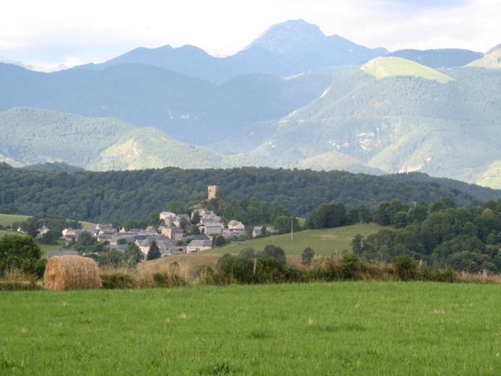 Avezac, en été, face au pic du Midi - Avezac-Prat-Lahitte