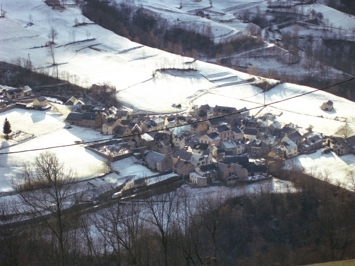 Vue générale hiver - Betpouey