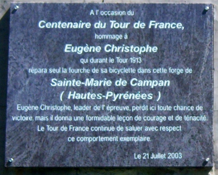 PLAQUE SOUVENIR !!!!! - Campan