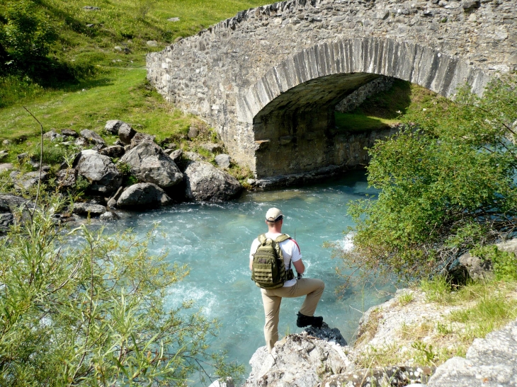 Pêcheur du gave de gavarnie.