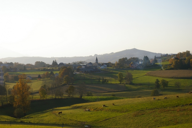 Loucrup depuis le haut de Montgaillard