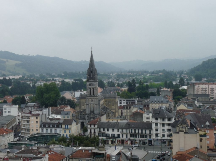 Vue du chateau fort - Lourdes