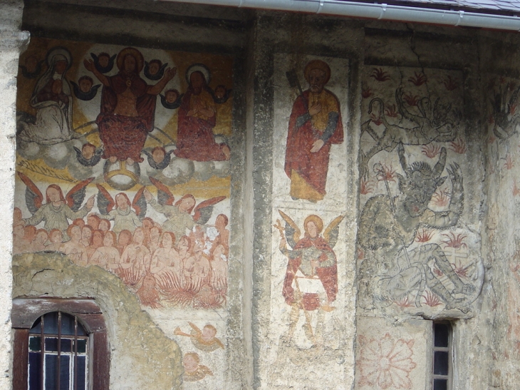Fresques de l'église - Mont
