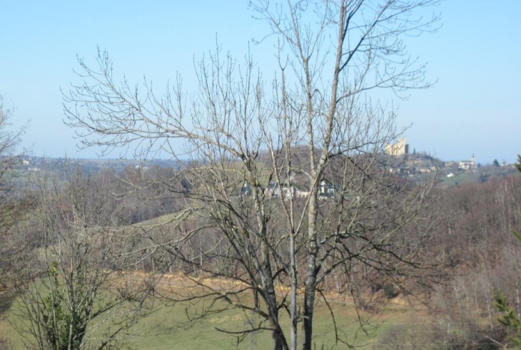 Château de Mauvezin depuis Tilhouse