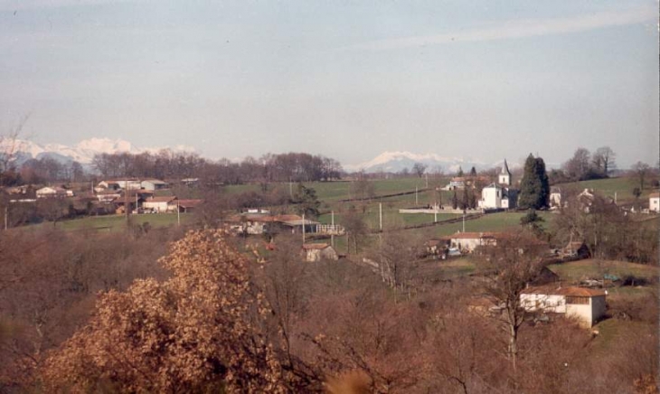 Village d'Uglas vue du 