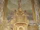Vidouze (65700)  Chapelle St.Jacques d'Ariagosse, tabernacle et retable