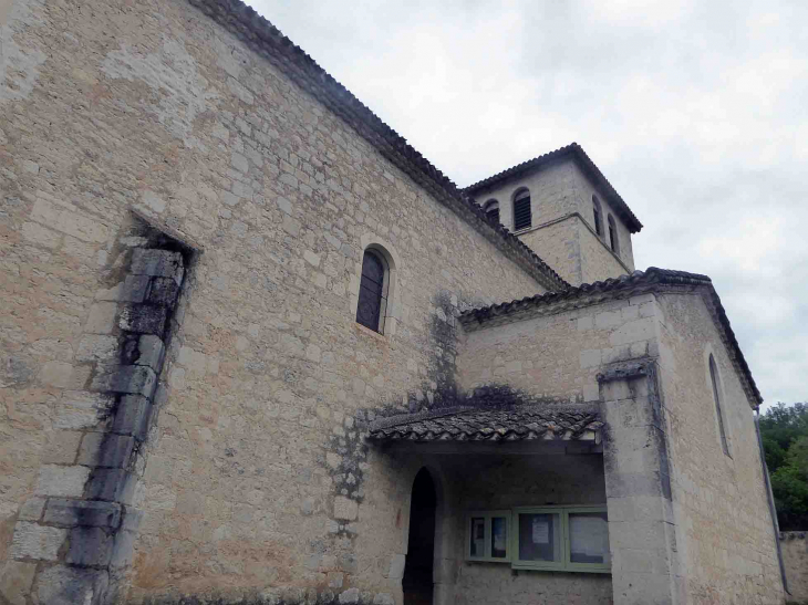 L'entrée du presbytère - Belmontet