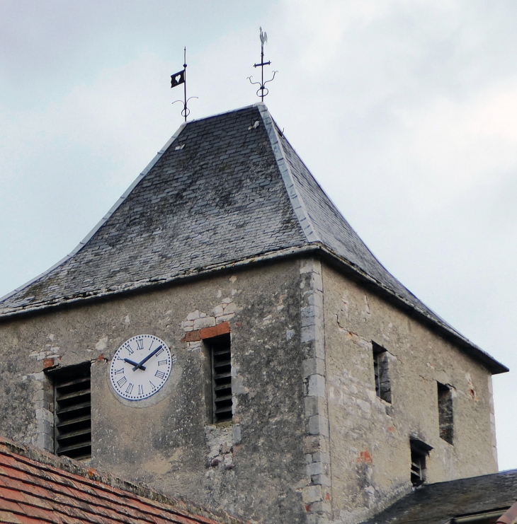 Le clocher et ses chambres-refuge - Blars