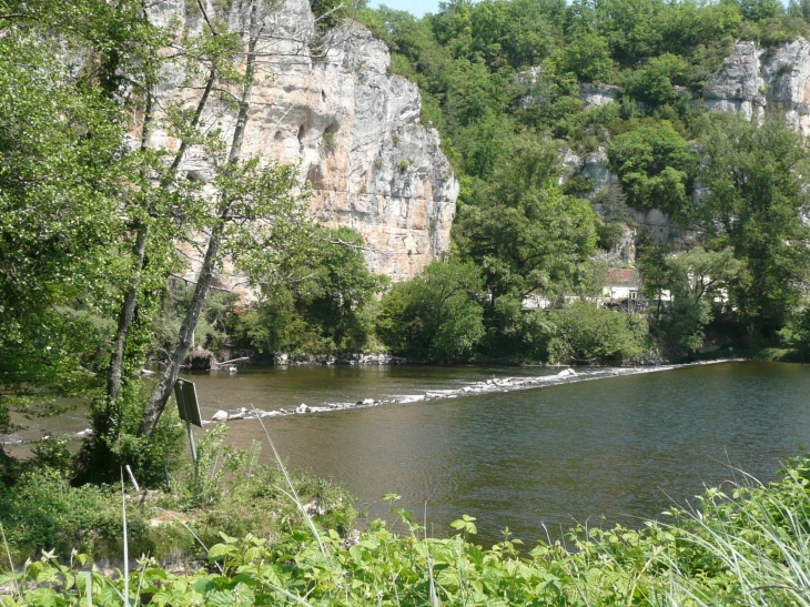 BARRAGE SUR LE LOT - Bouziès