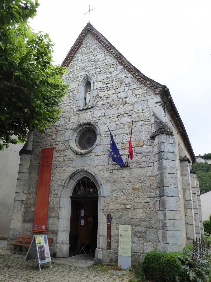 Chapelle néogothique : office de tourisme - Cajarc