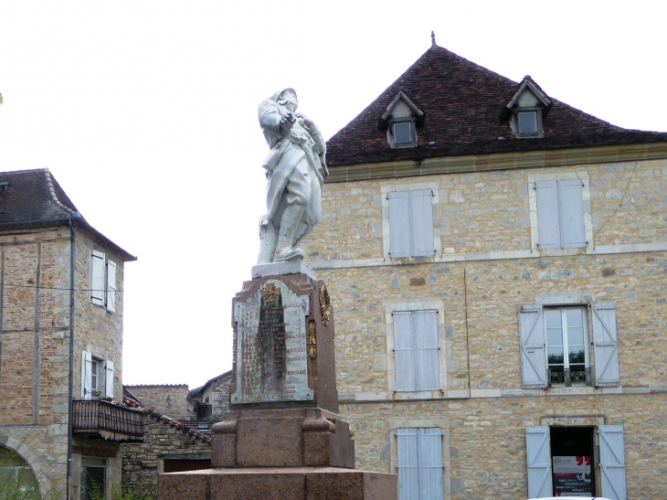 Le monument aux morts - Cajarc