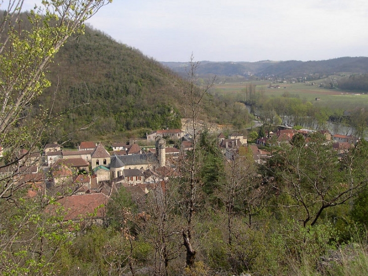 Vue vers l'Est-Sud/Est - Castelfranc