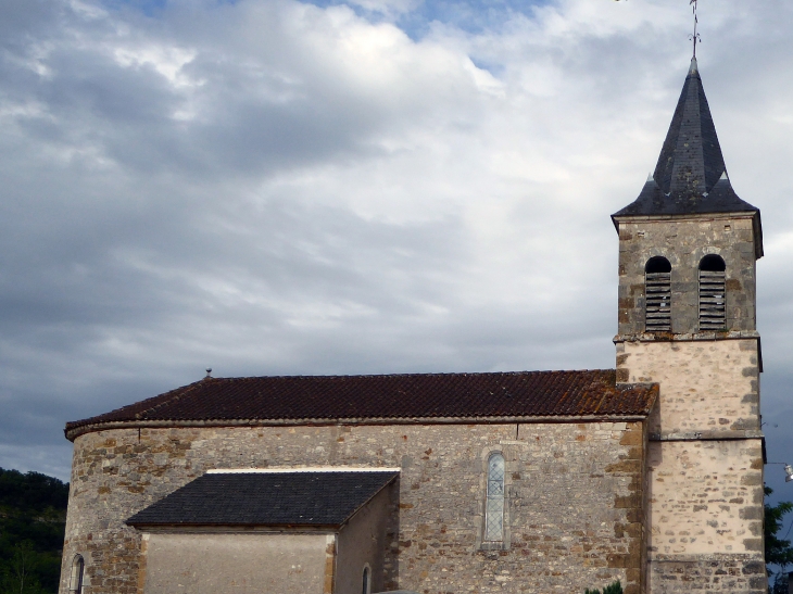 L'église de Cornus - Cénevières