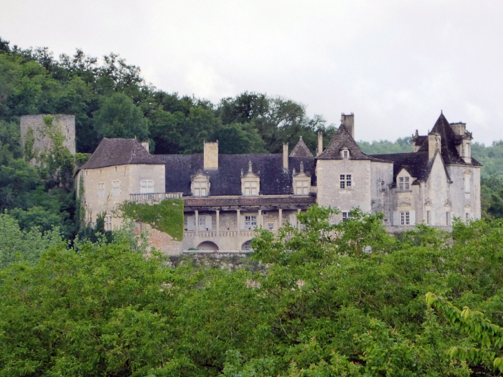 Vue sur le château - Cénevières