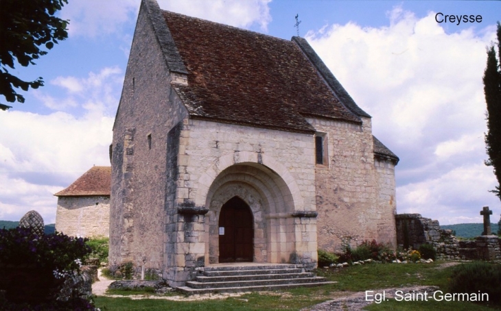 L'église - Creysse