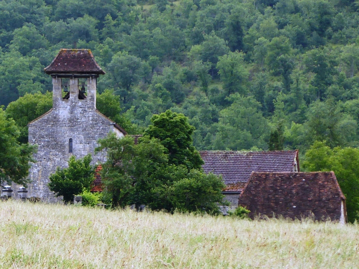 Sainte Eulalie : vue sur le village - Espagnac-Sainte-Eulalie