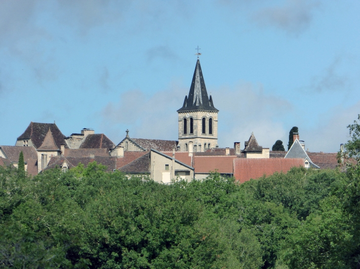 Vue sur le village - Espédaillac