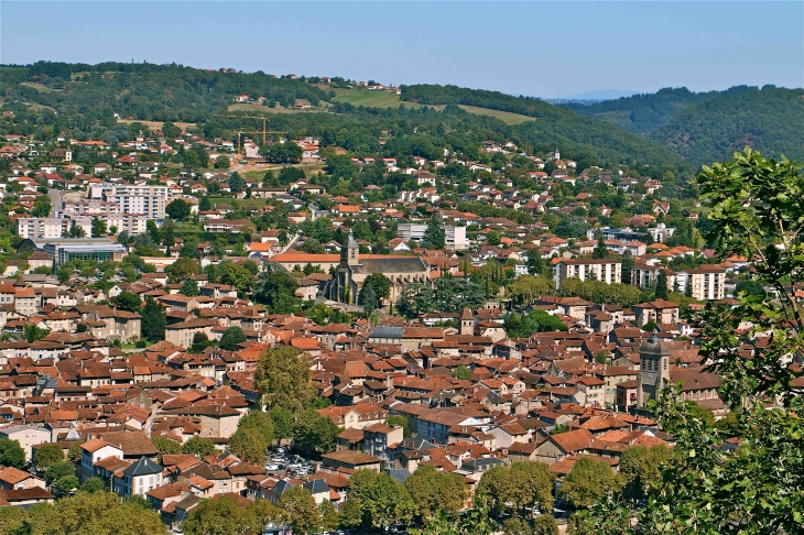 Vue sur la Ville - Figeac