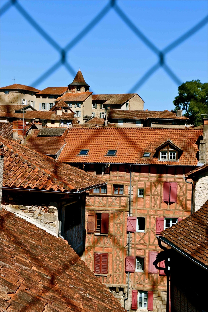 Depuis la Maison des Templiers - Figeac