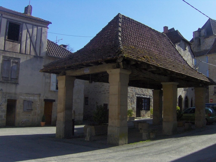 Vue de la Halle - Fons