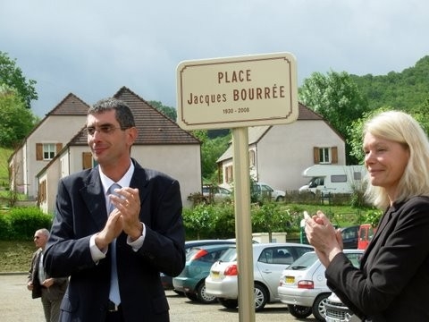 Inauguration d'une place - Gigouzac