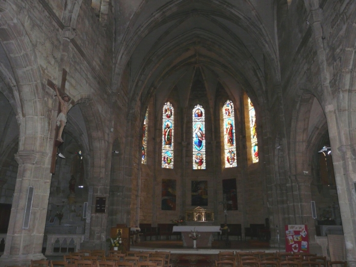 Intérieur de l'église - Lacapelle-Marival