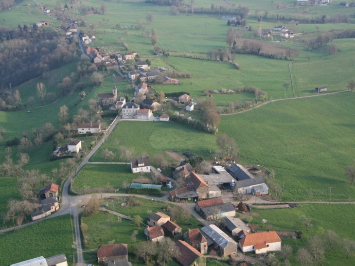 Vue aérienne - Ladirat