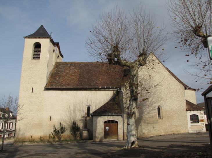 L'église - Lanzac