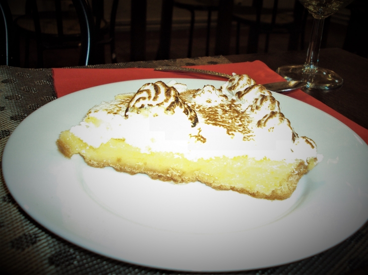 Tarte citron meringuée - Lanzac