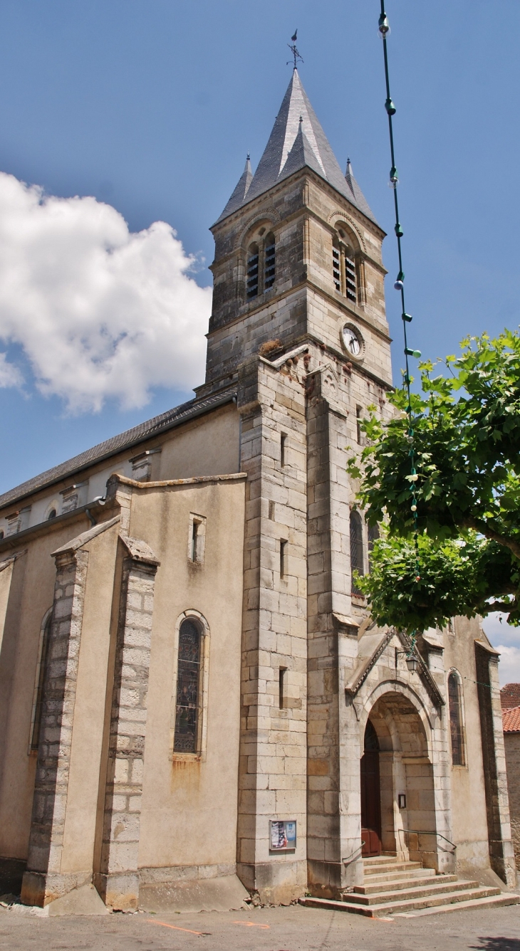 <<église Saint-Blaise - Limogne-en-Quercy