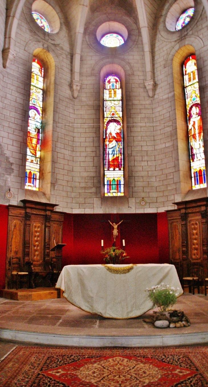 <<église Saint-Blaise - Limogne-en-Quercy