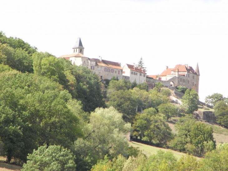 Loubressac  vue de la vallée