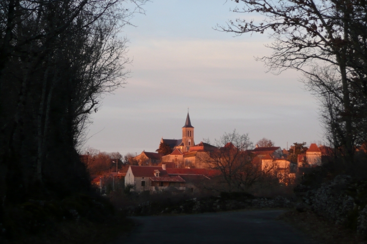 Entrée du village - Lugagnac