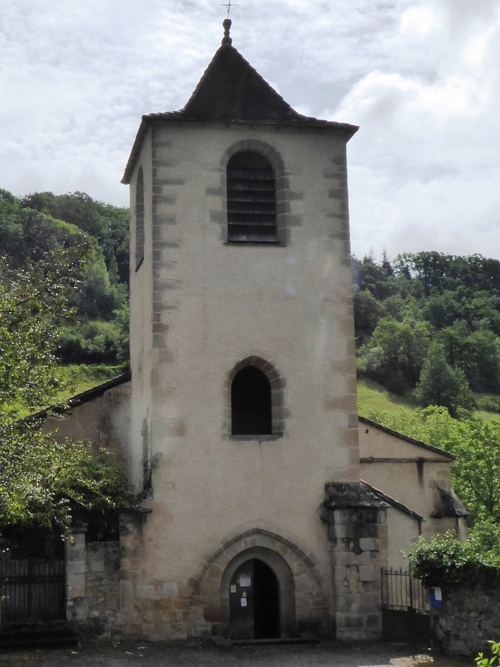 L'entrée de l'église - Lunan