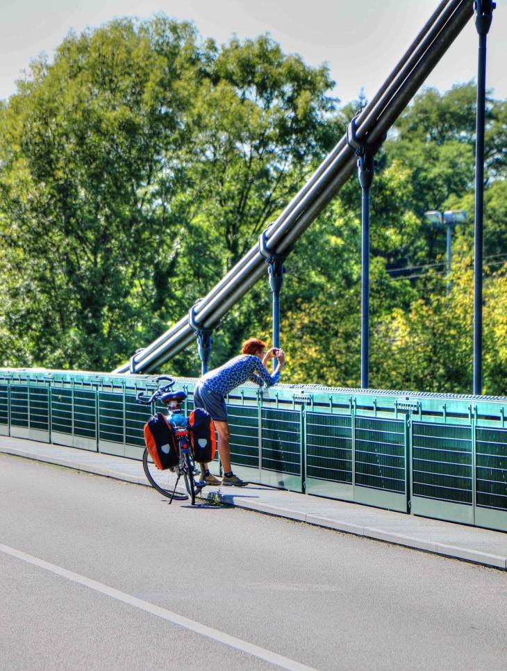 Le pont suspendu de Gluges - Martel