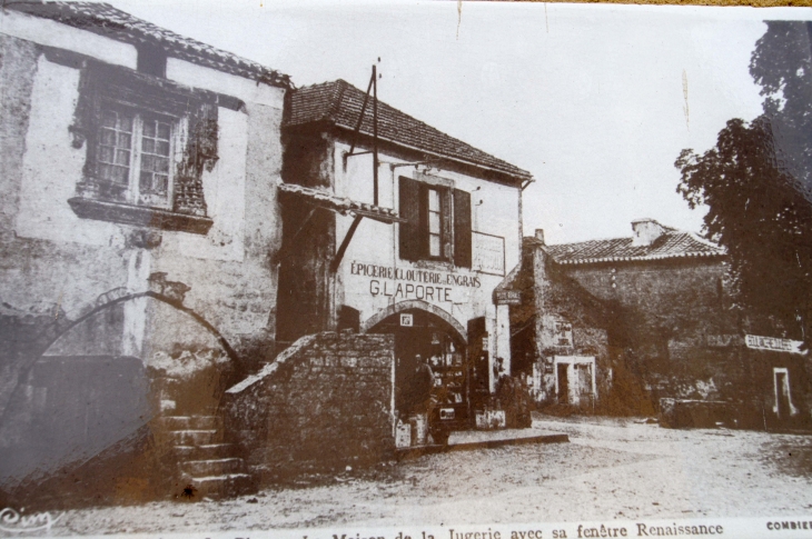 La Maison de la Jugerie, vers 1930. - Montcabrier